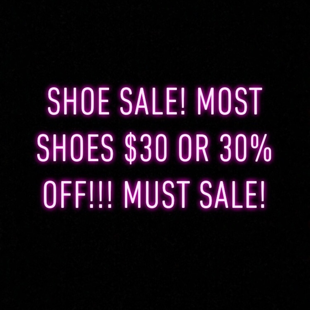 Sale. Sale. Sale.